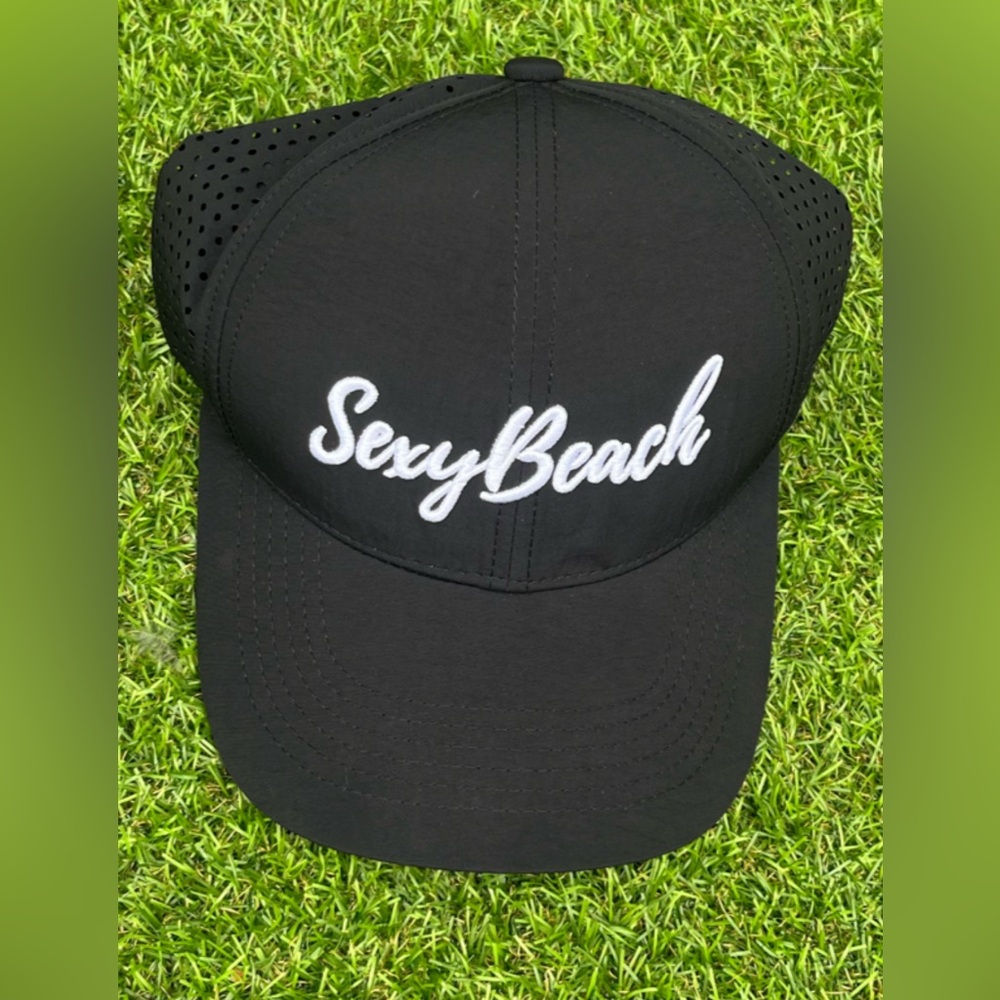 Sexy Beach performance snapback breathable cap  gym run club